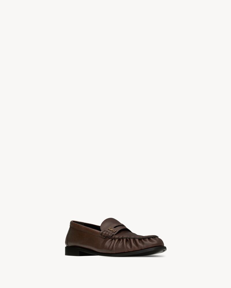 LE LOAFER supple in matte leather