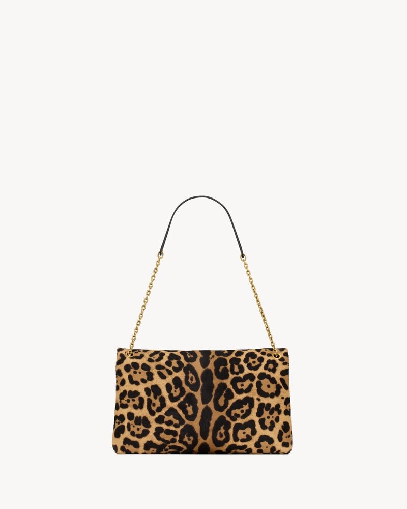 CASSANDRE large pouch on chain in pony hair leather