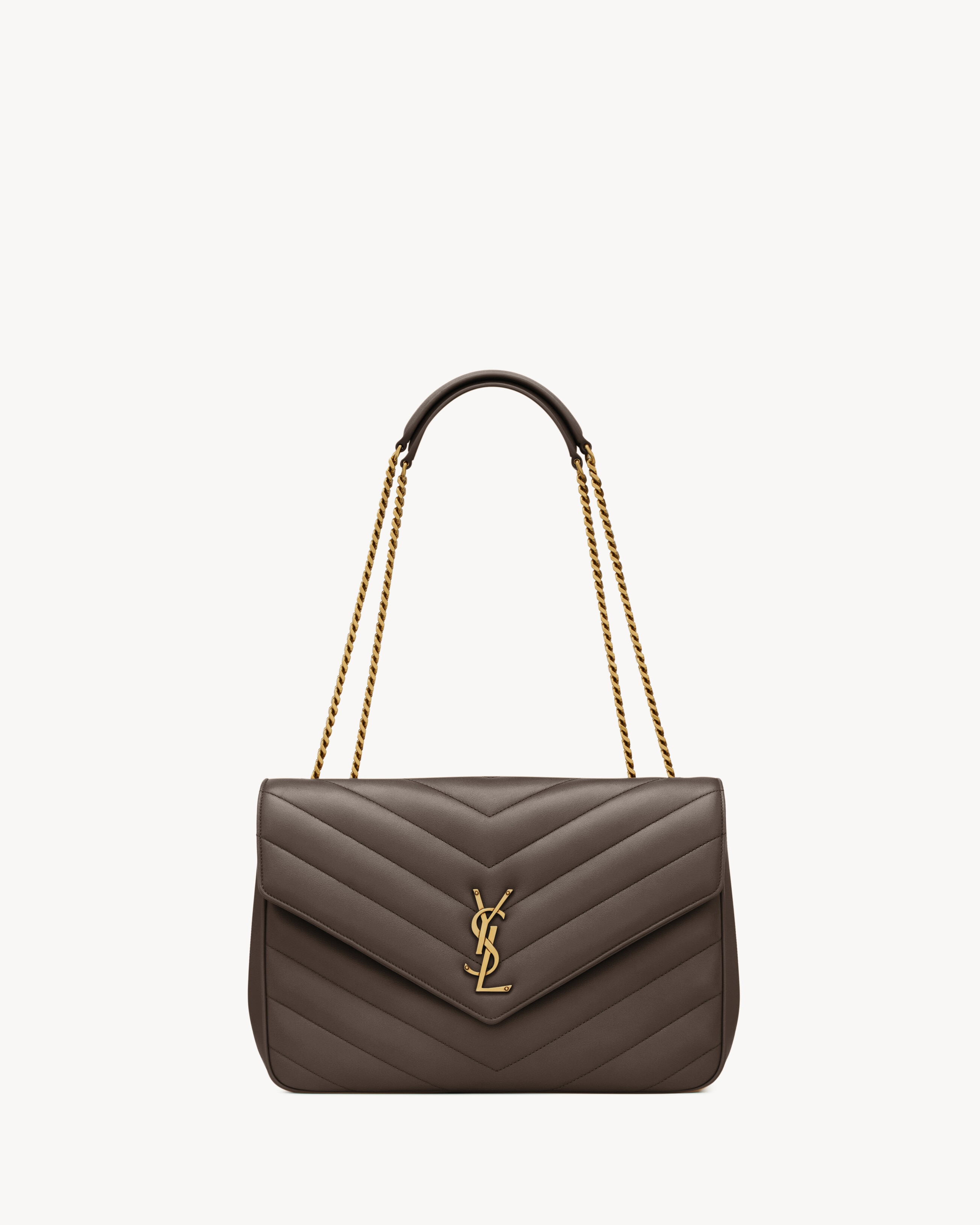 LOULOU large in MATELASSÉ lambskin