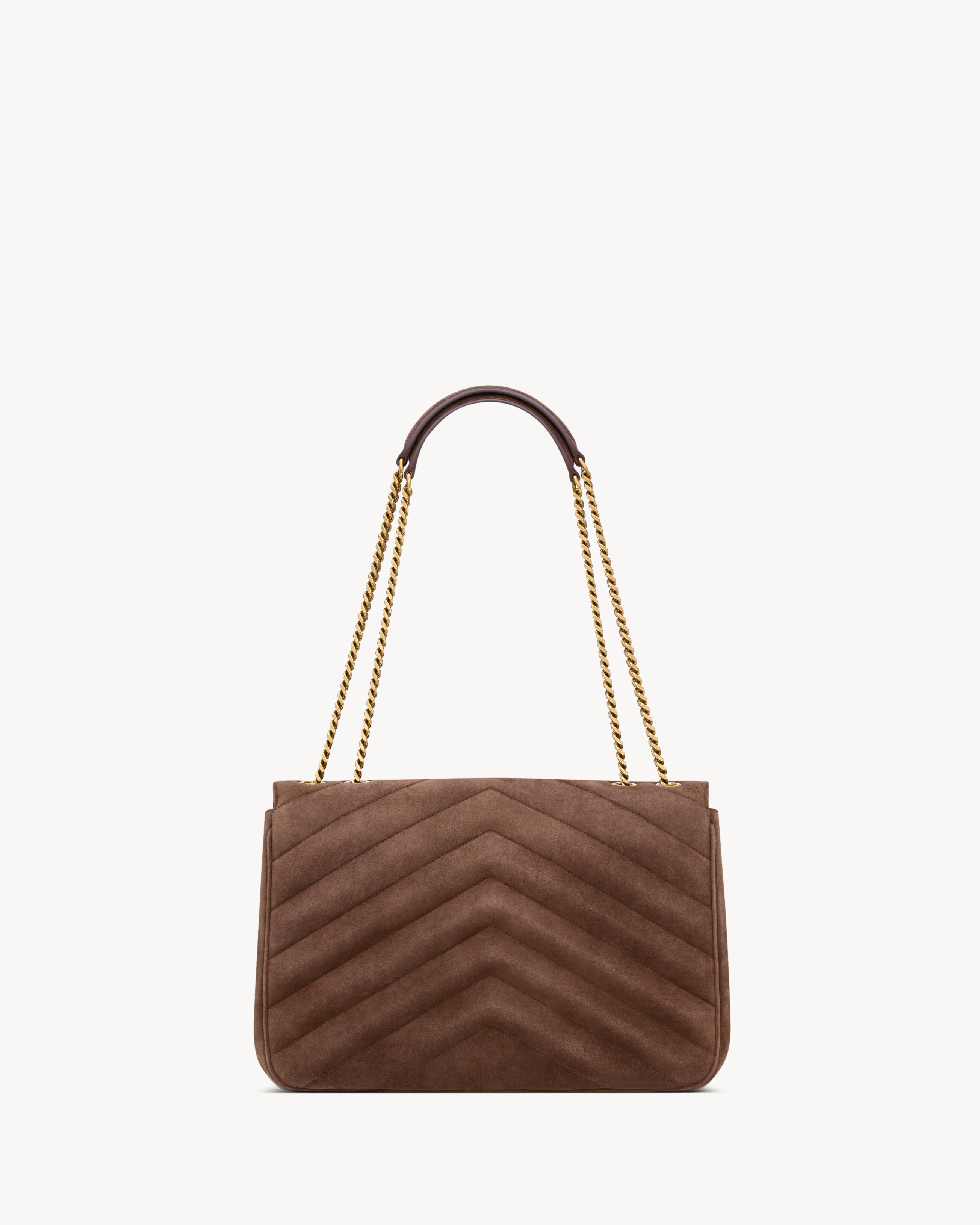 LOULOU large in MATELASSÉ suede