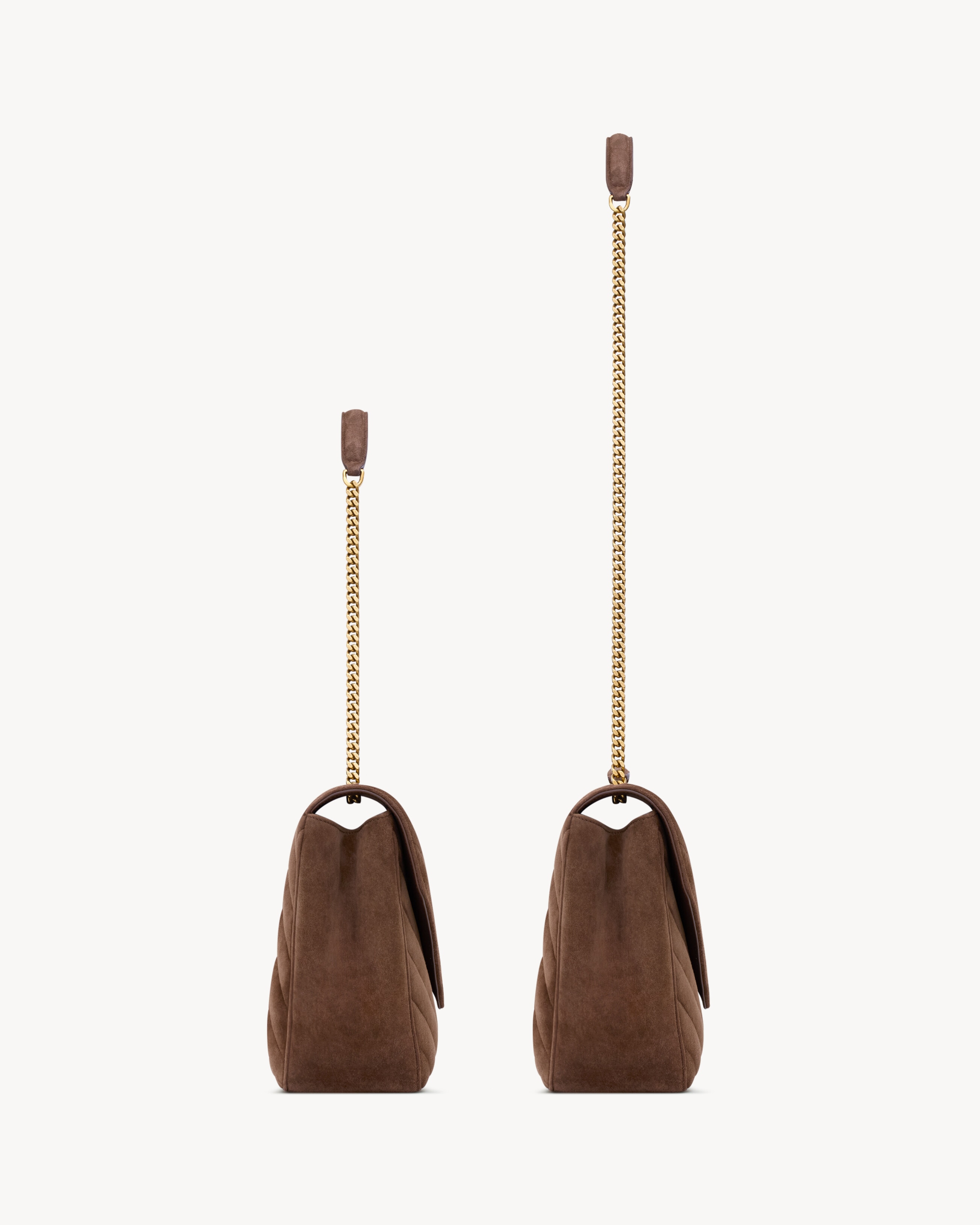 LOULOU large in MATELASSÉ suede