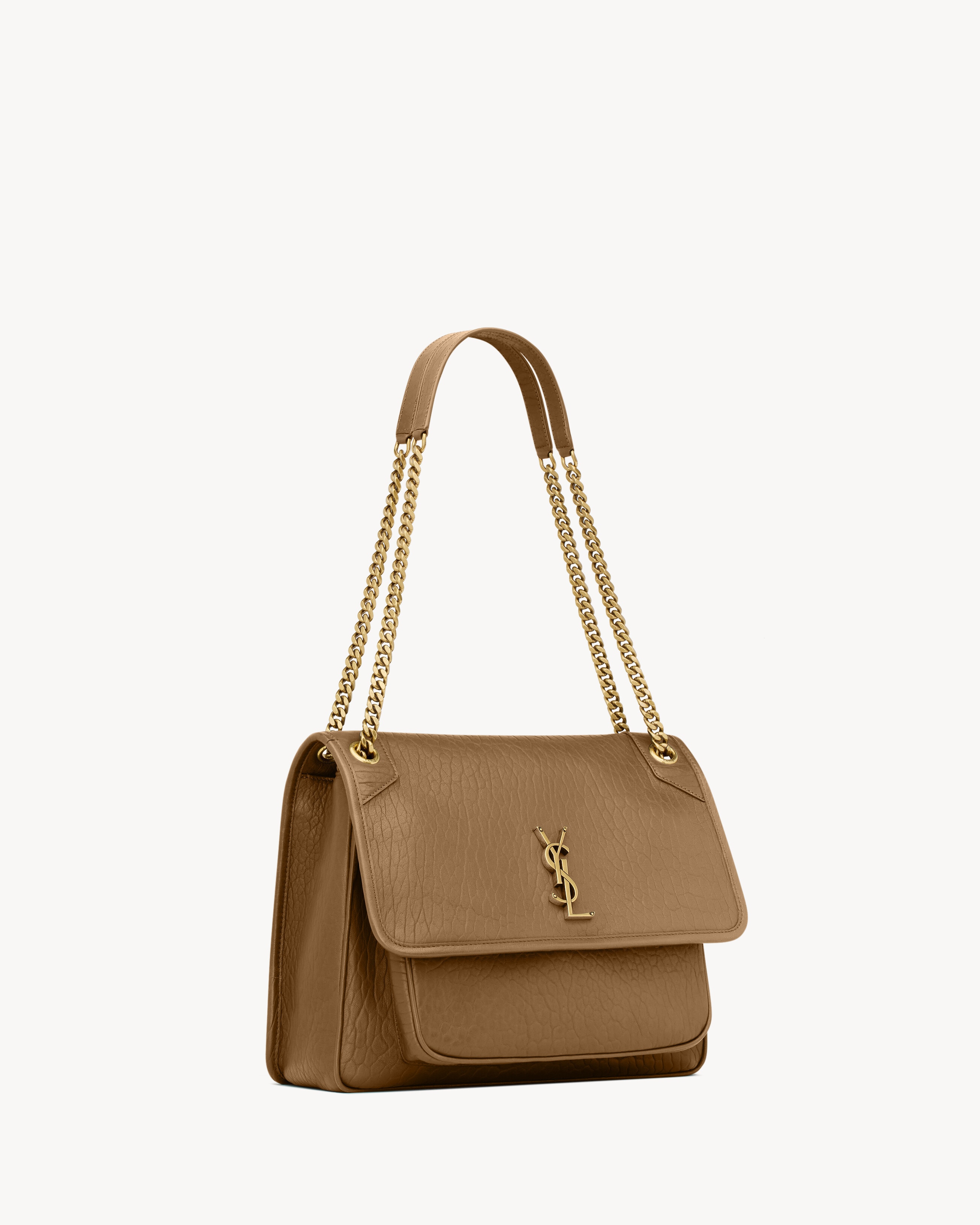 NIKI large in grained lambskin