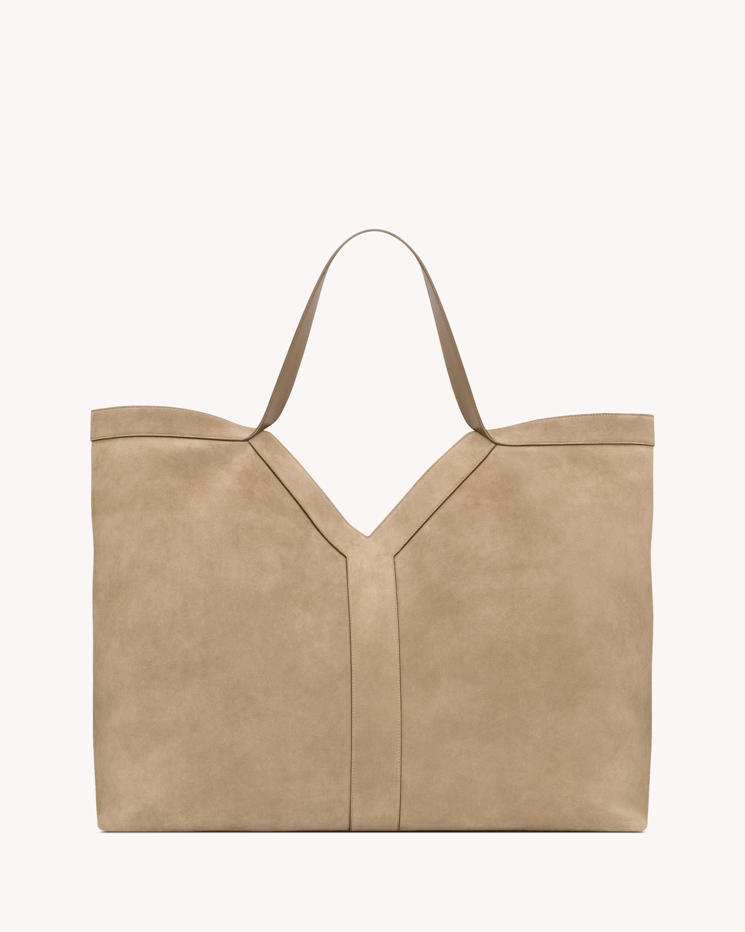 Y MAXI tote in suede