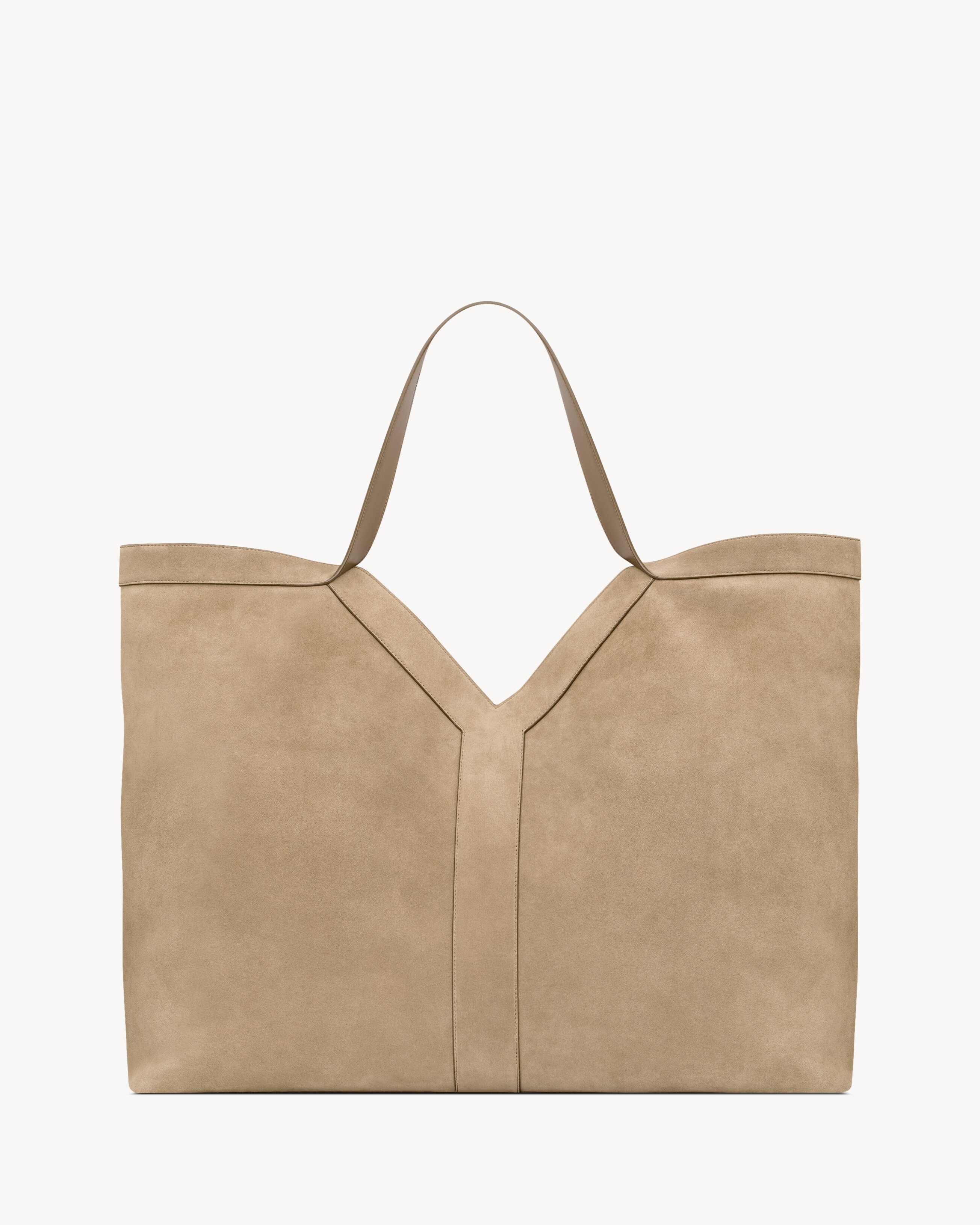 Y MAXI tote in suede