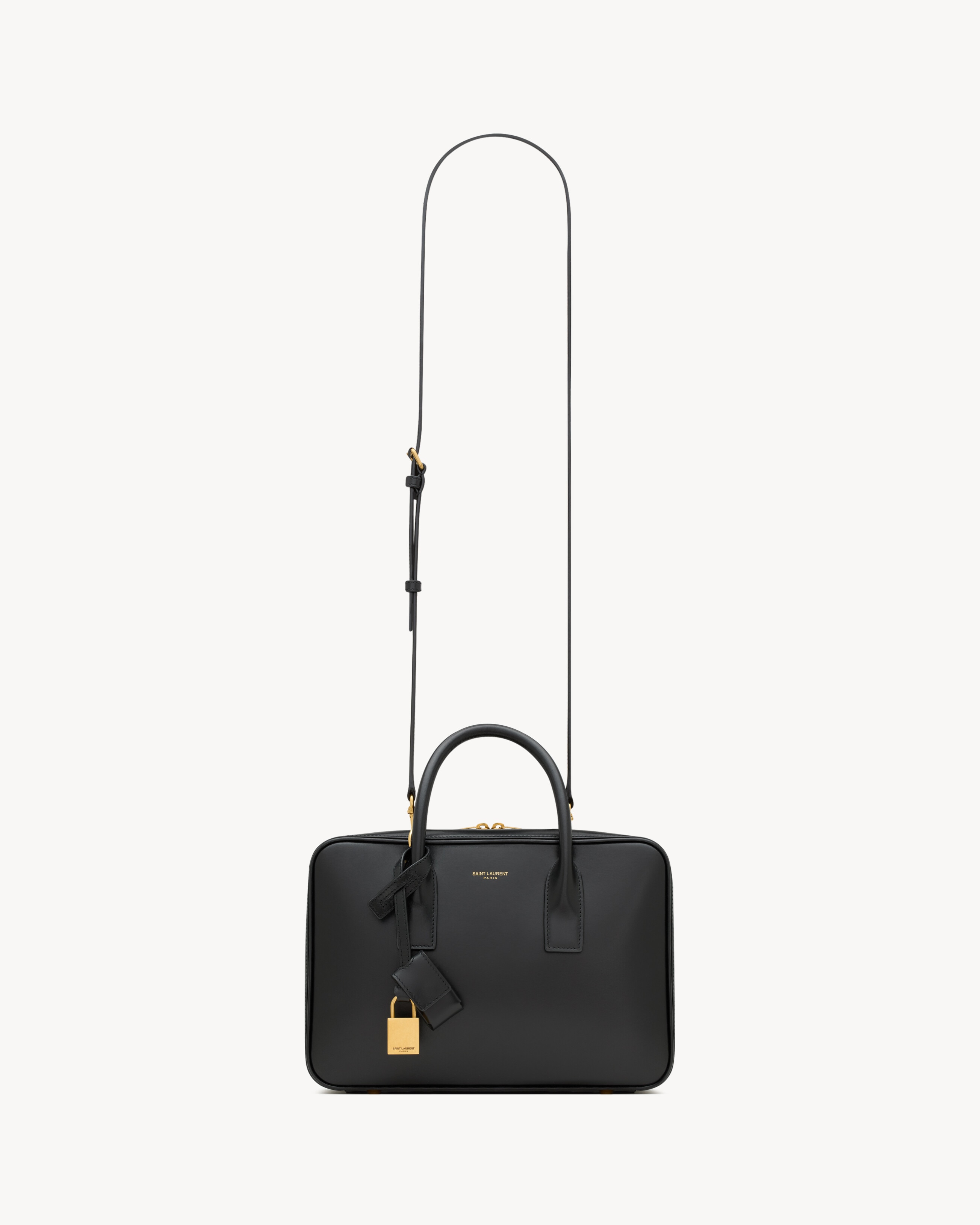 SAC DE JOUR bauletto bag in BOX SAINT LAURENT - SMALL