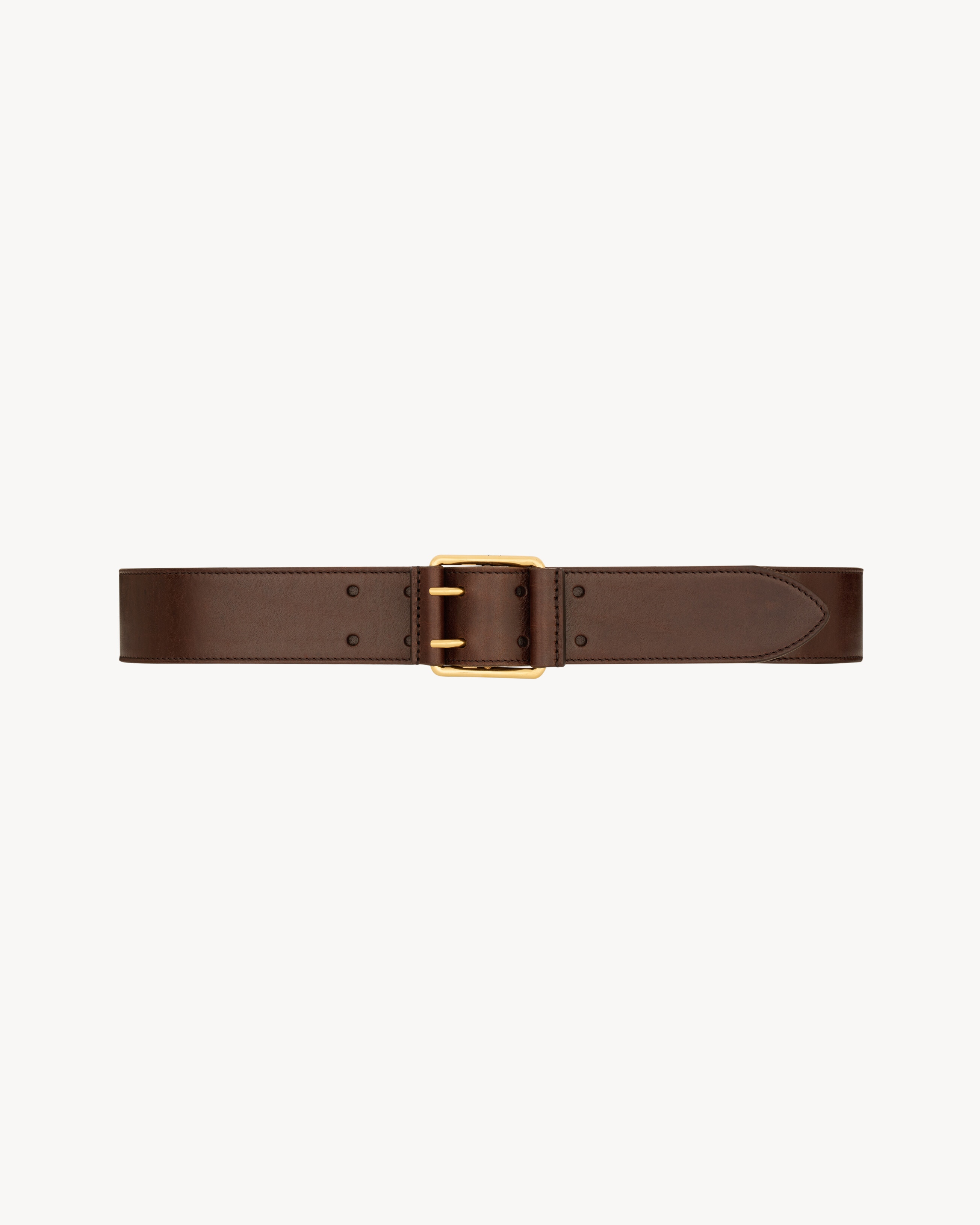 MOTORCYCLE belt in leather