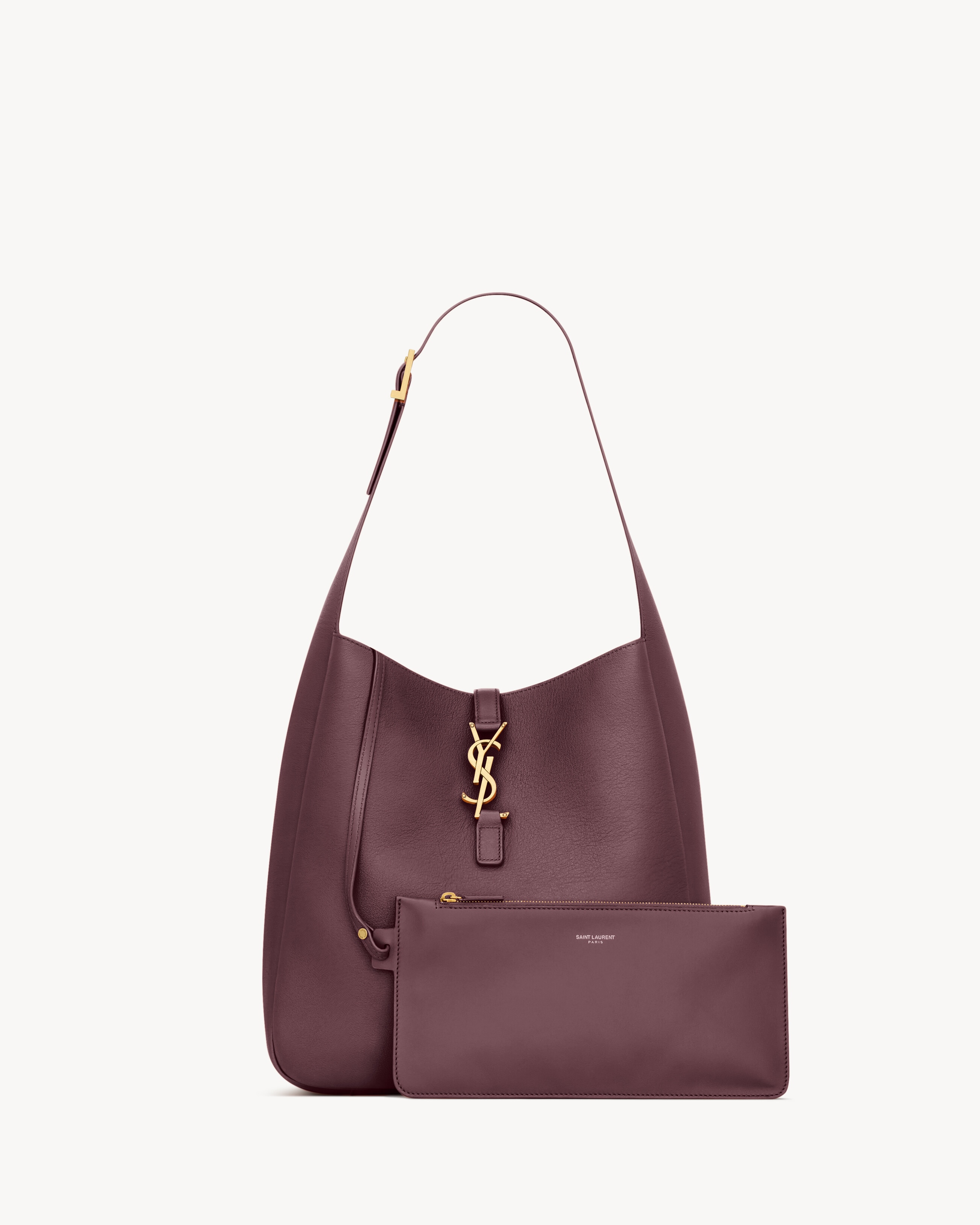 LE 5 À 7 supple large in grained leather