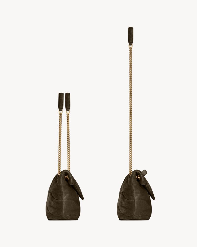 PUFFER small in suede