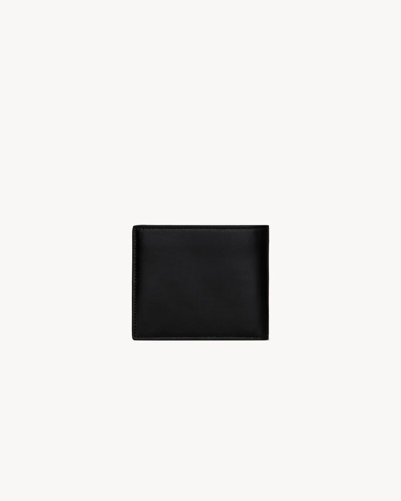 TINY CASSANDRE East/West wallet in matte leather