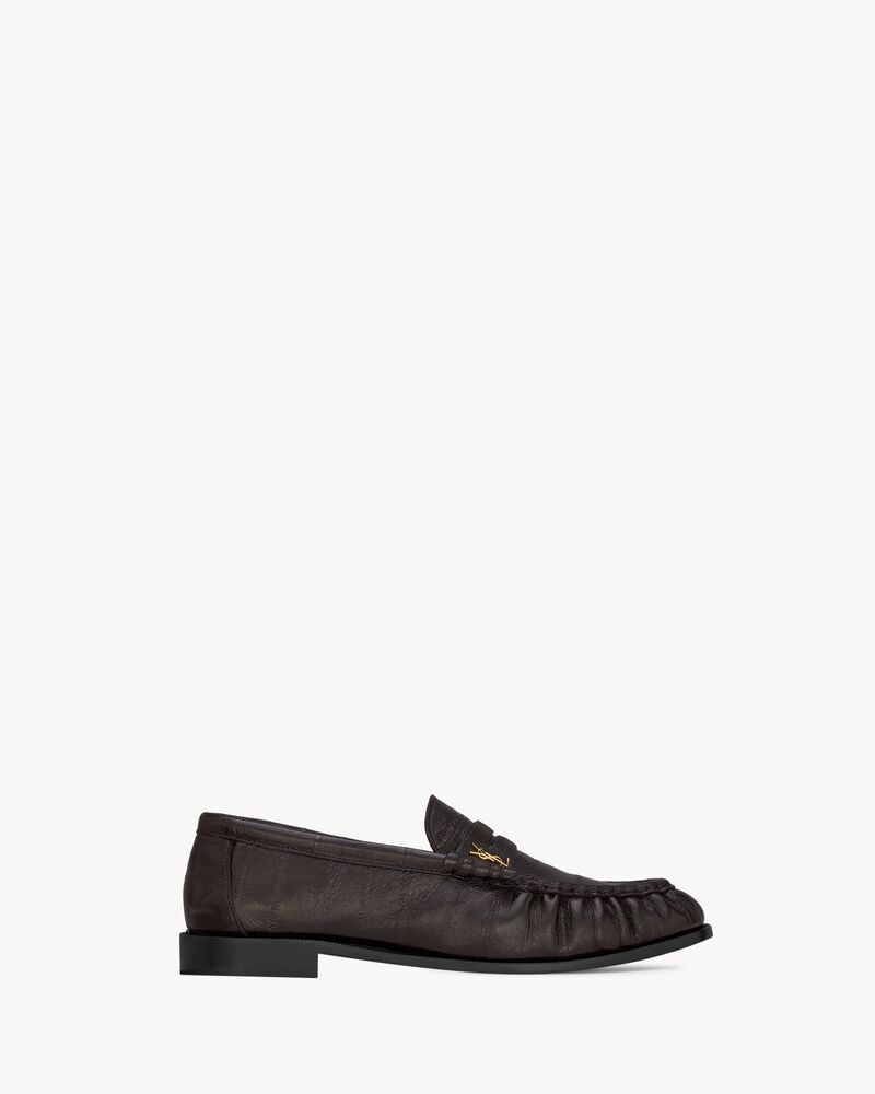 LE LOAFER supple in eel
