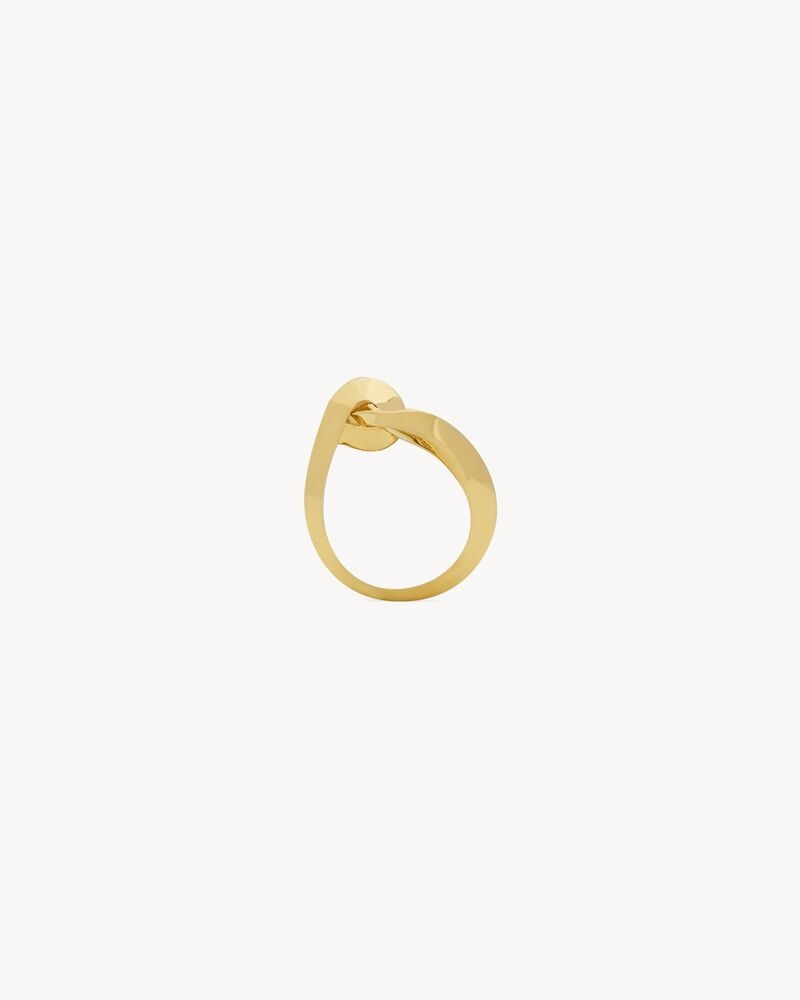 loop ring in metal