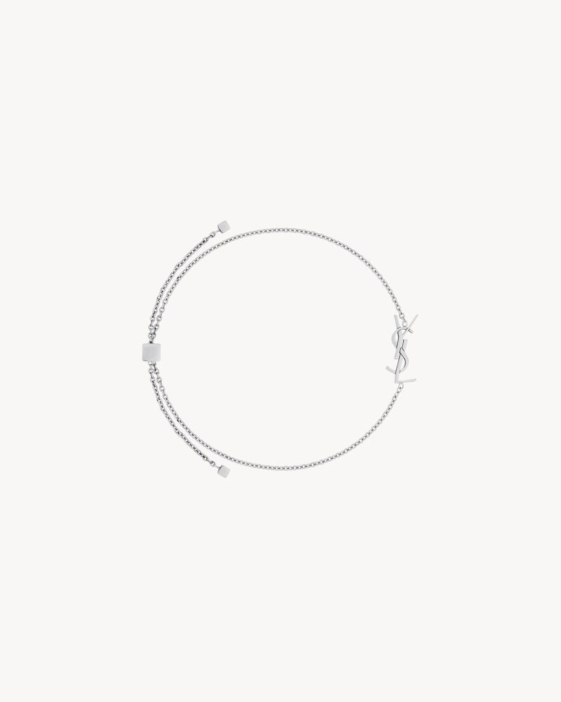 CASSANDRE bracelet in 18K grey gold