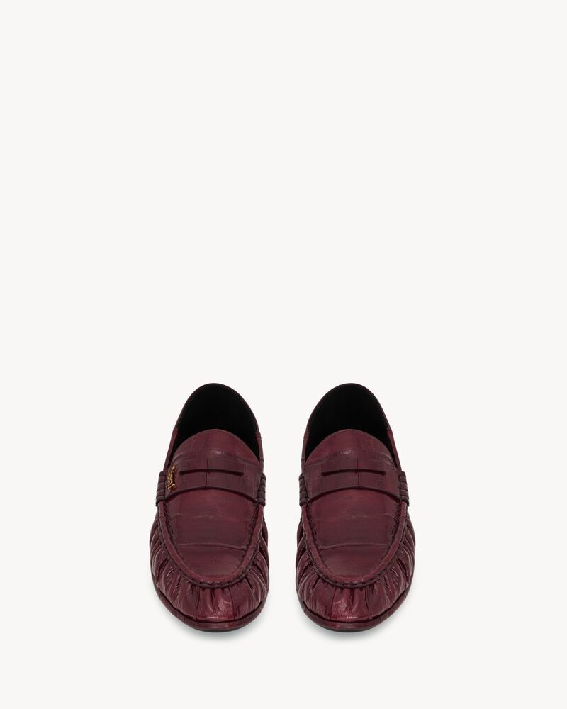 LE LOAFER foldable in patent eel