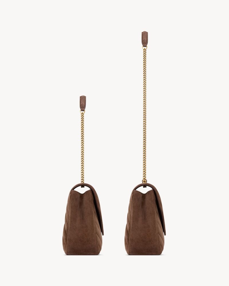 LOULOU large in MATELASSÉ suede