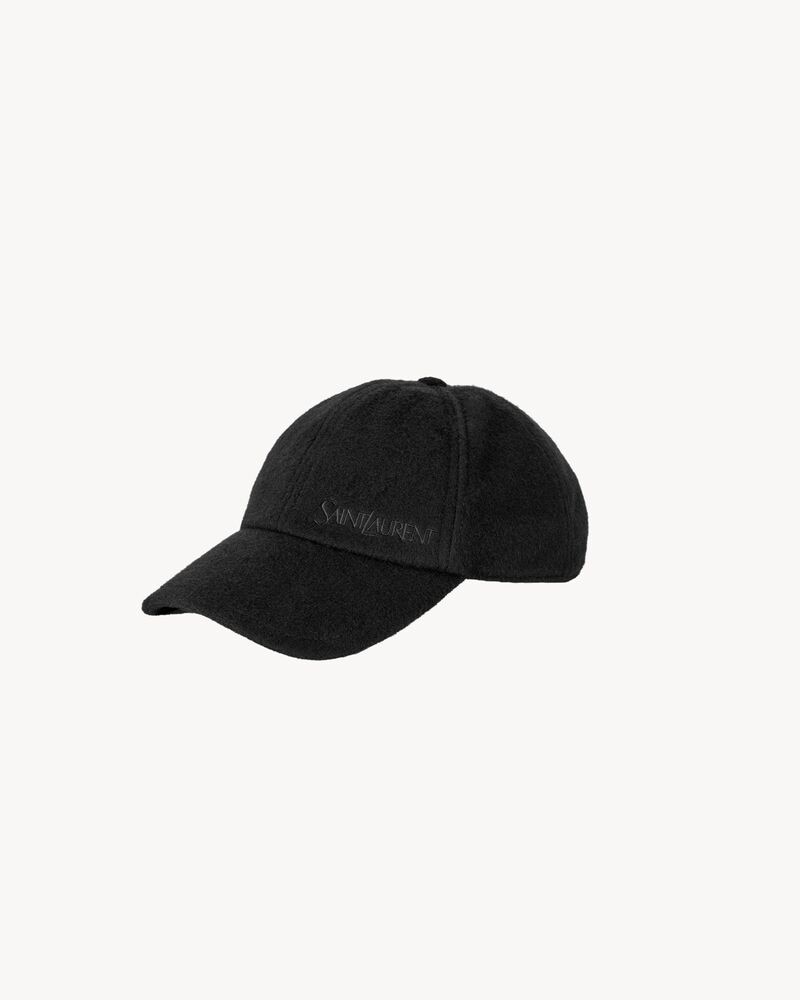 SAINT LAURENT vintage cap in cashmere