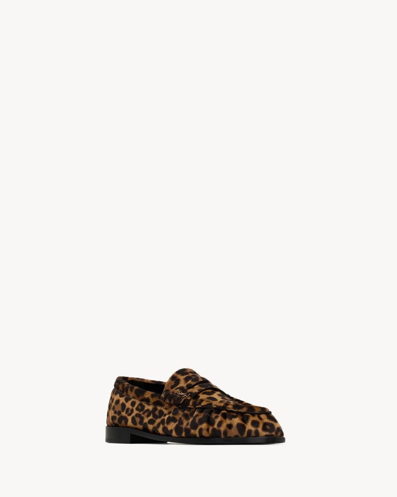 LE LOAFER supple in pony hair leather