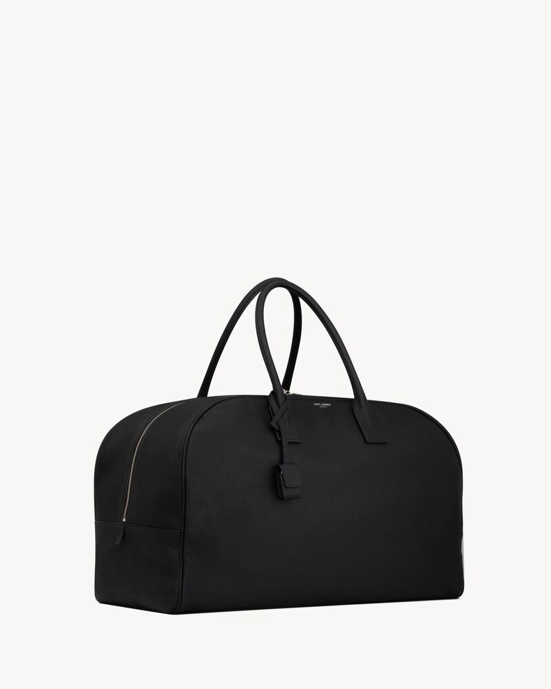 BOWLING duffle bag in grained leather