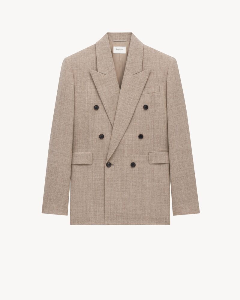 jacket in wool