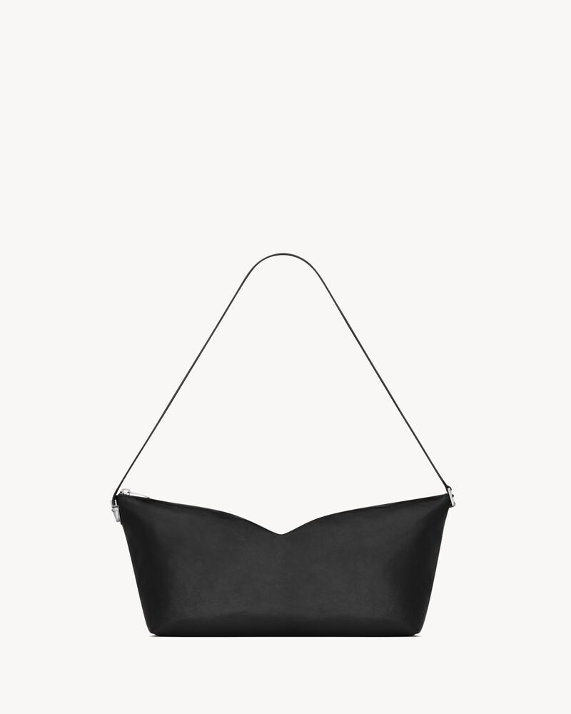 LE TUC giant crossbody bag in grained leather