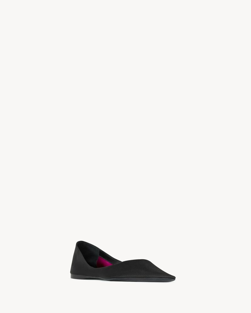 LOU ballerinas in satin crepe