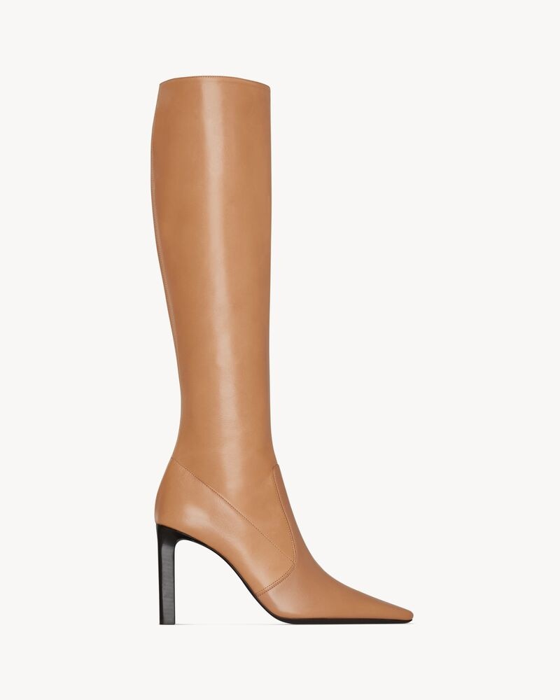 FRANCOISE boots in smooth leather