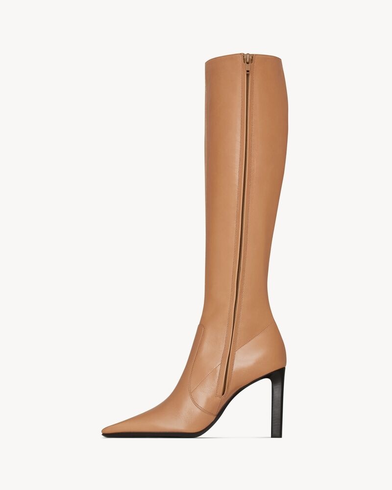 FRANCOISE boots in smooth leather