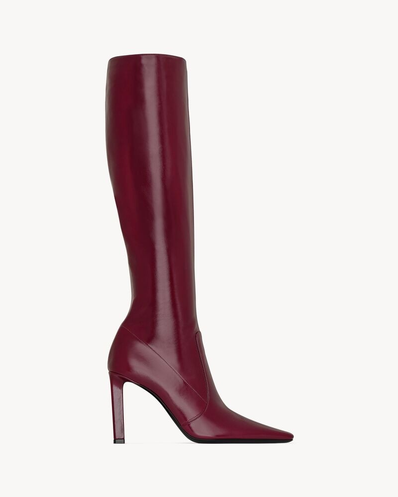 FRANCOISE boots in smooth leather