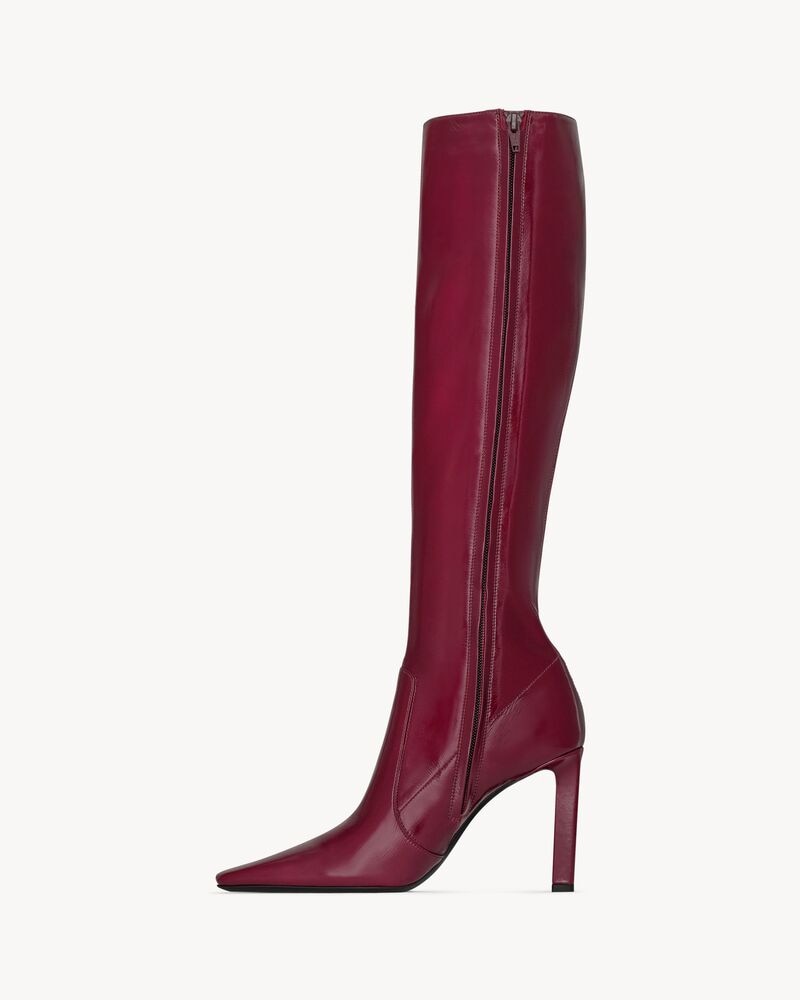 FRANCOISE boots in smooth leather