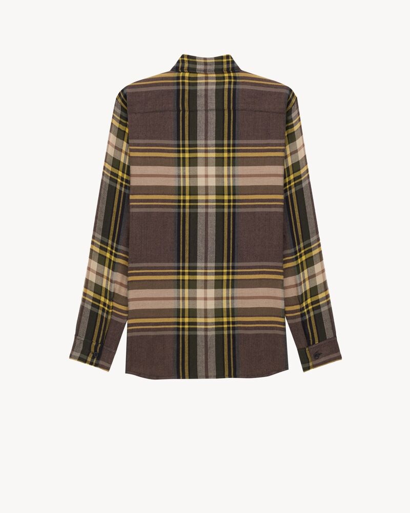 CASSANDRE shirt in tartan
