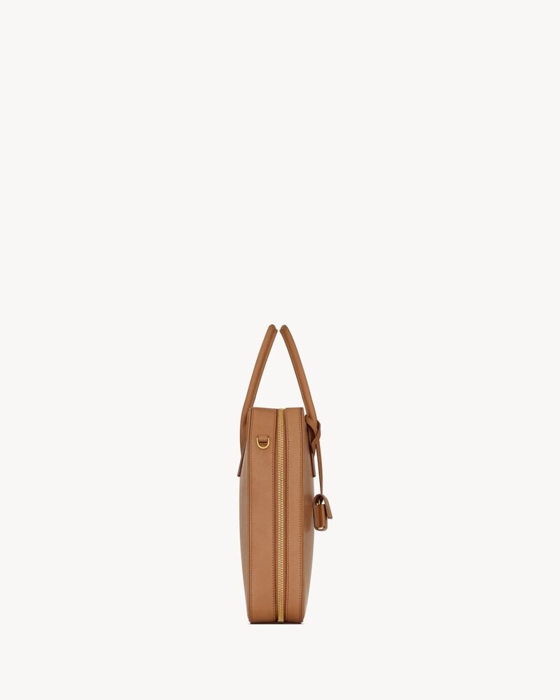 SAC DE JOUR large slim bauletto bag in leather