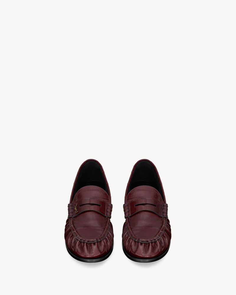 LE LOAFER supple in eel