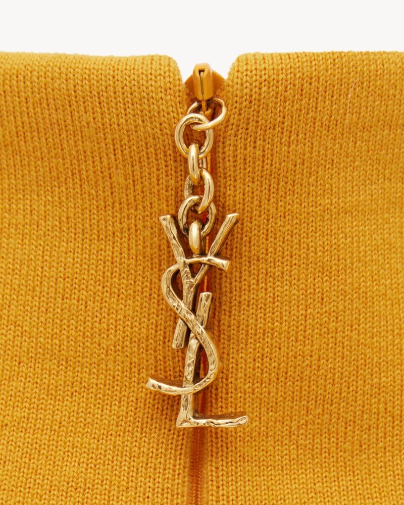 boxy dress in double-face knit