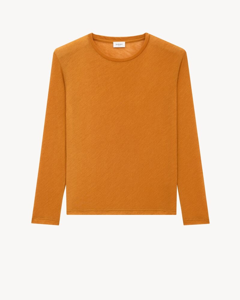 sweater in cashmere and silk jersey