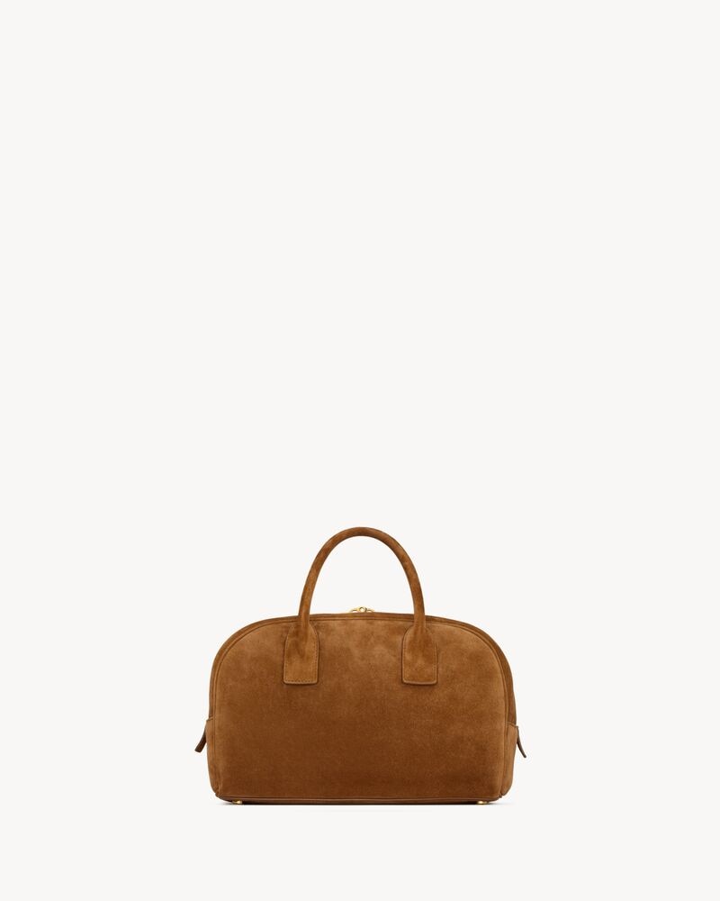 SAC DE JOUR boston in suede – small