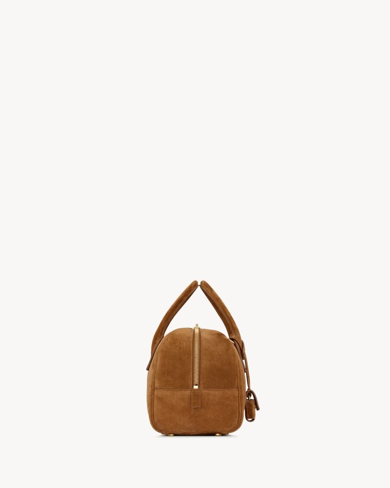 SAC DE JOUR boston in suede – small