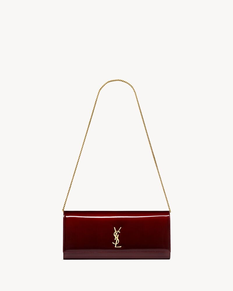 KATE clutch in patent leather